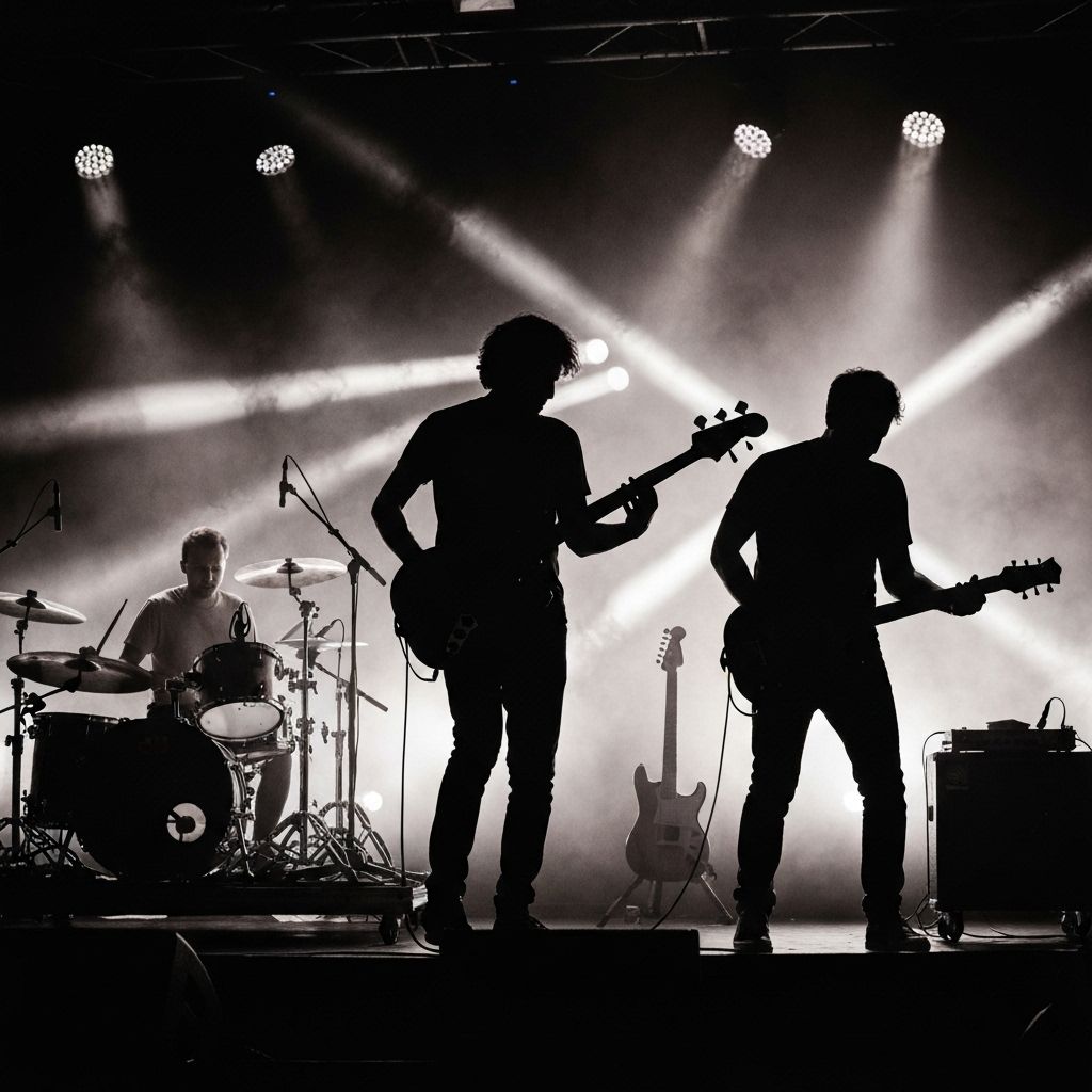 Musicians performing